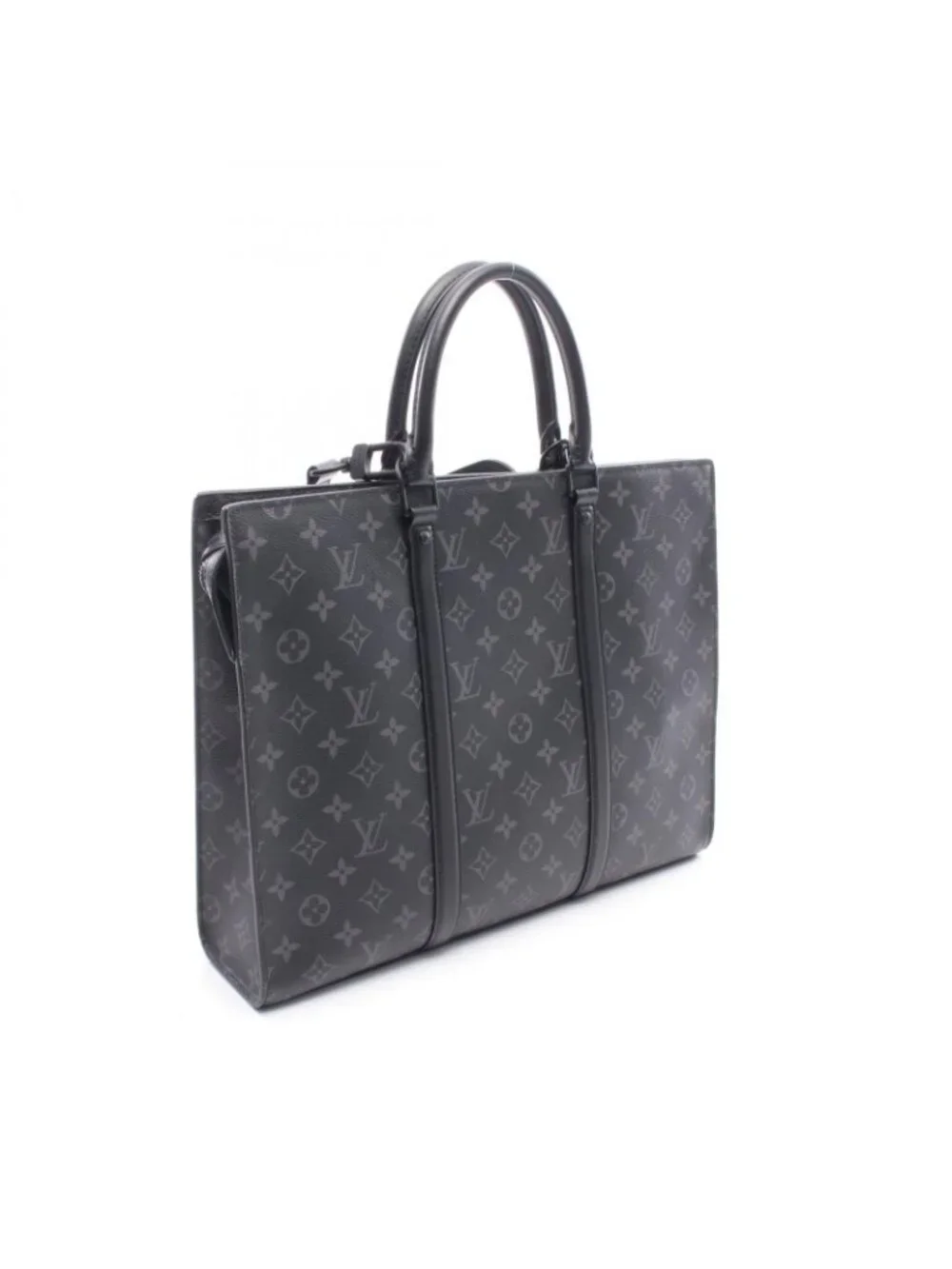 Louis Vuitton Business Bag Sac Plat Horizontal Zip Monogram Eclipse 2-Way